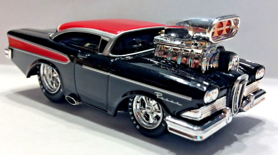 MUSCLE MACHINES 1958 EDSEL LIMITED EDITION -- 1/64 DIECAST - 58 EDSEL  - Image 1 of 4