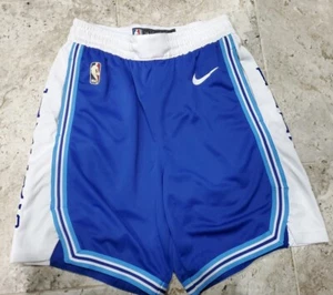 SWEET NEW WITH TAGS NIKE HARDWOOD CLASSICS LA LAKERS BLUE SHORTS MEN'S SIZE 34 - Picture 1 of 9