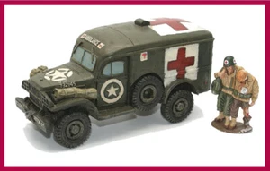KING AND COUNTRY: DD010 - AMBULANCIA DODGE WC-54 - EDICIÓN TEMPRANA - COMO NUEVA - Imagen 1 de 4