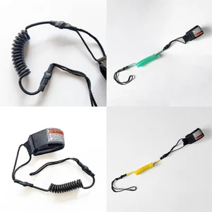 Coiled Surfboard Leash Surfing Stand UP Paddle Board Ankle Leash Sup Board-mx - Afbeelding 1 van 15