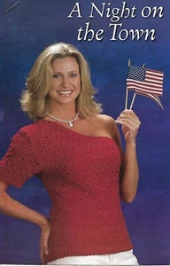 Lady's Night on the Town Top crochet pattern instructions - Picture 1 of 1