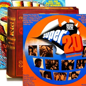 POP HISTORY ~ HIT TORNADO ~ SUPER 20 = Konvolut 33er Vinyl SAMPLER LP's Pop Soul - Bild 1 von 15