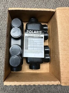 QTY 2 NEW POLARIS ISRH-750 SPLICER/REDUCER IN-L 250 TO 750KCMIL BLACK - Picture 1 of 5
