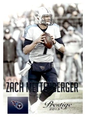 2015 Prestige #123 Zach Mettenberger TITANS - Image 1 of 2