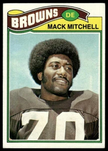 1977 Topps #393 Mack Mitchell RC Cleveland Browns - Picture 1 of 2