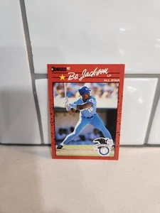 1990 Donruss #650 Bo Jackson Kansas City Royals All Star Card  Bo Knows - Picture 1 of 2