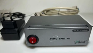 inLine VGA Video Splitter, 2Port 250 MHz mit 3x VGA Kabel - Picture 1 of 6