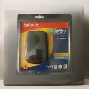 BNFS SanDisk SDDR-75-07 SmartMedia USB Combo ImageMate Dual Card Reader - Picture 1 of 8