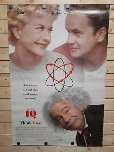 Q.I. POSTER FILM DS ORIGINALE 27x40 MEG RYAN TIM ROBBINS  - Foto 1 di 10