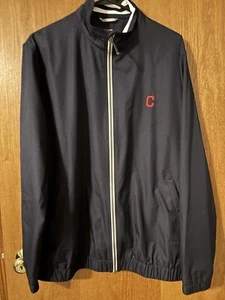 Cutter & Buck Men's Large Windbreaker Jacket CB WeatherTec Red C Embroidered - Picture 1 of 13