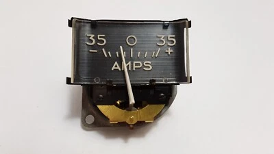 Amperímetro de tablero Desoto S-10 S-11 1942-1948 medidor de batería 1154294 NOS. Foto 1 de 3