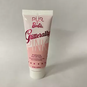 PUR x Barbie GLITTERALLY Pink Brightening Peel-Off Mask NEW 2 oz Sealed - Picture 1 of 4