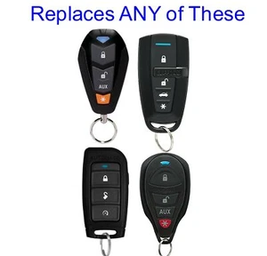 + Replacement Remote for Viper 7145V, Clifford 7145X Automate 7145A Python 7145P - Picture 1 of 2
