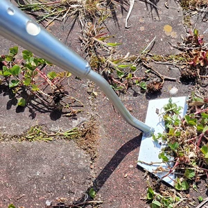 Garten Gerät Wegeschuffel Unkrautschieber Rasen Stecher Unkraut Fugen Schuffel - Bild 1 von 4