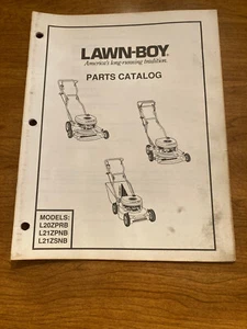 Shop Used Lawn-boy Walk Mower L20ZPRB, L21ZPNB, L21ZSNB Parts Catalog 27 pg 1990 - Picture 1 of 3
