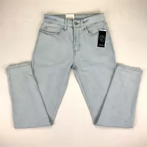 Original Gebrauch Herren schmale konische hellblaue Jeans 28WX30L neu mit Etikett - Bild 1 von 11