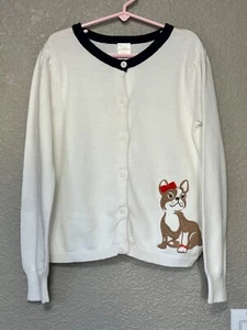 Gymboree Kids French Bulldog Sweater, M (7/8), NWOT - Picture 1 of 4