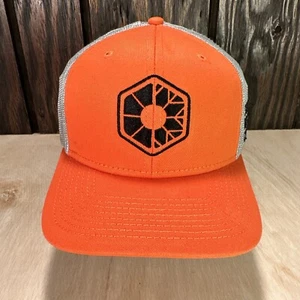 Gorra de contratistas mecánicos del sureste gorra de camionero naranja gris Snapback trabajo HVAC - Imagen 1 de 11