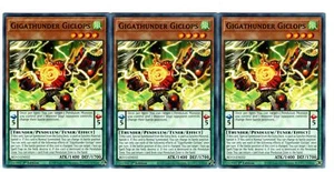 Yugioh- 3X - Gigathunder Giclops - Common - 1st Edition - BLVO-EN032 - Near Mint - Picture 1 of 1
