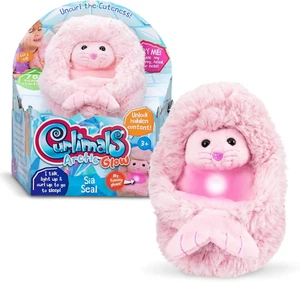 Curlimals Arctic Glow Sia The Seal Interactive Plush Over 75+ Sounds & Reactions - Picture 1 of 7