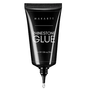 Makartt Nail Rhinestone Glue Gel 1.06Oz Nail Lamp Needed Gem Glue Gel Super Stro - Picture 1 of 7