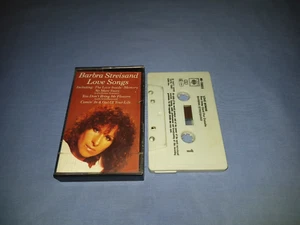 BARBRA STREISAND LOVE SONGS CASSETTE TAPE ALBUM - Picture 1 of 2