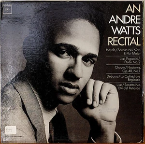 AN ANDRE WATTS RECITAL-M1981LP MONO HAYDN/LISZT/CHOPIN/DEBUSSY GRAY "2-EYE" LBL - Picture 1 of 1