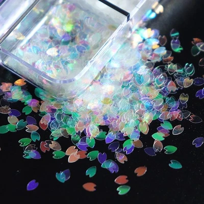 Cherry Blossom Petal Flower Flakes Nail Supplies Decoration DIY Accessories - Image 1 of 4