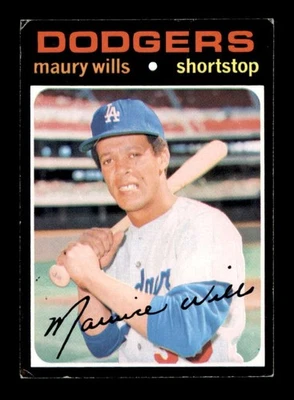 1971 年 Topps #385 Maury Wills VGEX X3526733 — 第 1/3 张图片