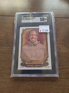 2024 Topps Allen And Ginter Jayden Daniels #293 SGC 10 GM - Picture 1 of 2