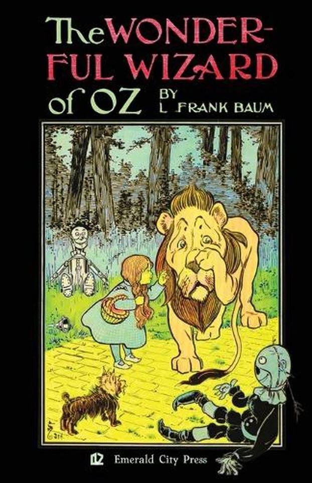 The Wonderful Wizard of Oz (Wicked Edition on Black Pages) by L. Frank Baum Pape - Image 1 of 1