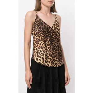 A.L.C. Silk Nash Leopard Print Cami Top Sz. 0 - Picture 1 of 7