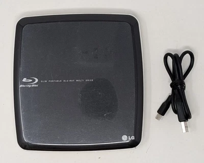 LG Slim Portable 3D Blu-ray CD/DVD Multi Drive - CP40NG10 - Tested - Image 1 of 2