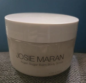 JOSIE MARAN ARGAN SUGAR BALM BODY SCRUB TROPICAL MANGO 18 FL OZ SEALED NEW - Picture 1 of 4