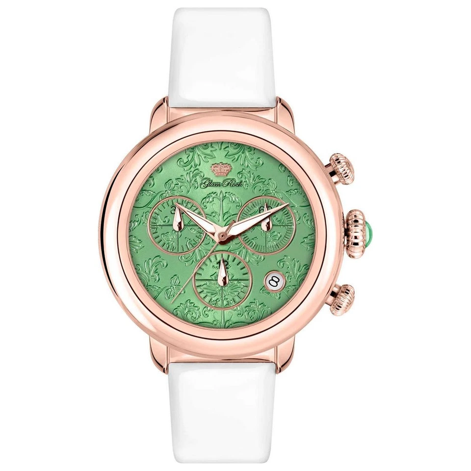 Glam Rock Women's Bal Harbour Swiss Chronograph Quartz 40mm Watch GR77109N - image 1 of 1