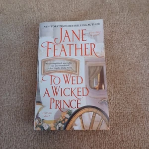 To Wed a Wicked Prince - 9781416525523, paperback, Jane Feathe like new - Picture 1 of 3