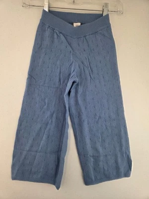 Baby Gap 女孩 4T 学步儿童 CashSoft Pointelle 裤子柔软矢车菊全新带标签 29.95 美元 — 第 1/3 张图片