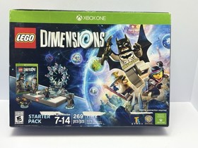 Retired LEGO Dimensions: XBOX ONE STARTER 71172 New In Box SEALED BATMAN GANDALF