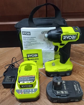 (MA2) Ryobi ONE+ HP PSBID01K 18V 1/4" Impact Driver Compact Brushless Kit - Image 1 of 4