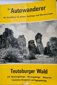 Der Autowanderer Teutoburger Wald, altes Taschenbuch von 1966, antik, selten - Bild 1 von 3