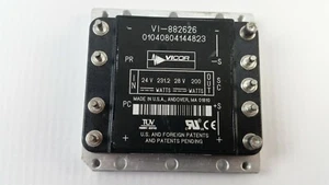 VICOR VI-882626 24V in / 28V out / 200Watts DC-DC Converter Module - Picture 1 of 5