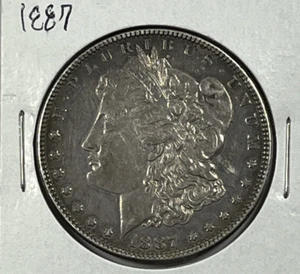 Dollaro Morgan 1887: Extra Fine XF - Foto 1 di 2
