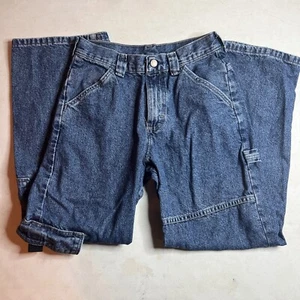 Boys WRG Jeans Co Wrangler Cargo Jean Dark Blue Size 12 Regular - Picture 1 of 12