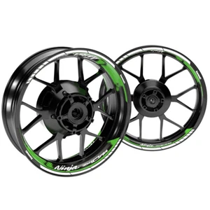 Pegatina de llanta Kawasaki NINJA ZX-10RR Dots Premium gtl. Pegatina de borde de llanta - Imagen 1 de 7