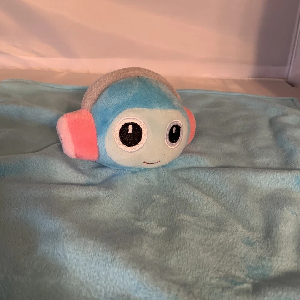 Name It Brand Blue Robot Alien Security Blanket Baby Very Soft Lovey - Image 1 of 4