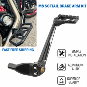 Kit de pedal de palanca de freno para brazo para Harley Softail Standard FXST FXLR FXBBS 18-23 - Imagen 1 de 8