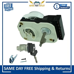 New Ignition Switch & Lock Cylinder Assembly w/ Key For 1991-1996 Dodge Chrysler - Bild 1 von 4