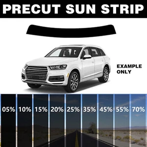 Precut Sun Strip Window Tint For Chevrolet Silverado 2500 2020-2025 - Bild 1 von 8