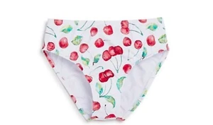NWOT Pilyq PQ Girls 4 High Waist Wild Cherry Bikini Swim Bottom 110785 - Picture 1 of 1