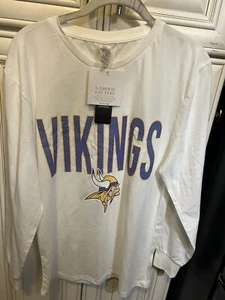 GAMEDAY COUTURE Minnesota Vikings LONG SLEEVE GRAPHIC SHIRT, SIZE SMALL NFL NWT - Picture 1 of 8